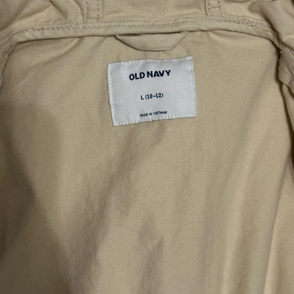 Girls Khaki hooded jacket - Picture 4 of 4